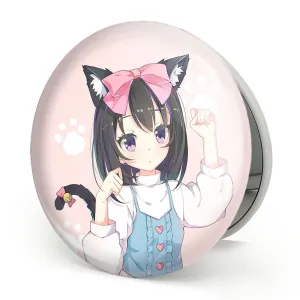 آینه تاشو دختر انیمه ای