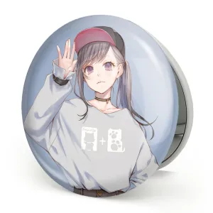 آینه تاشو دختر انیمه ای