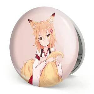 آینه تاشو دختر انیمه ای