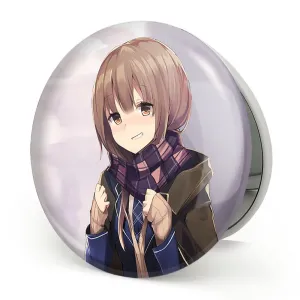 آینه تاشو دختر انیمه ای