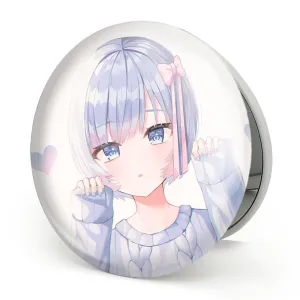 آینه تاشو دختر انیمه ای