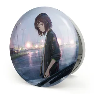 آینه تاشو دختر انیمه ای