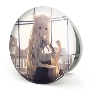 آینه تاشو دختر انیمه ای