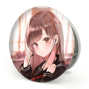 آینه تاشو دختر انیمه ای