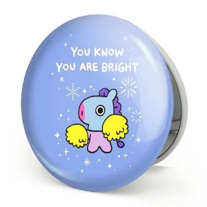 آینه تاشو مانگ BT21 Mang