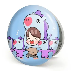 آینه تاشو مانگ BT21 Mang