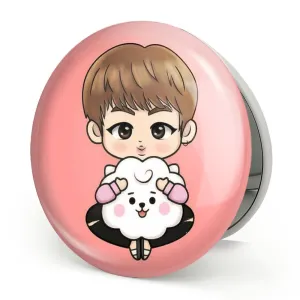 آینه تاشو جین Jin گروه بی تی اس BTS