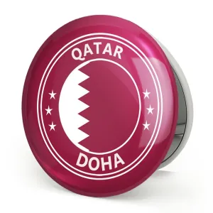آینه تاشو پرچم قطر