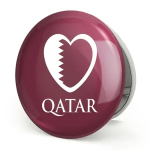 آینه تاشو پرچم قطر