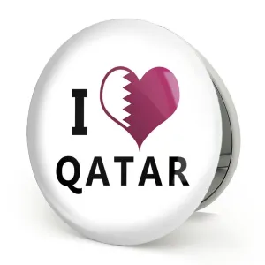 آینه تاشو پرچم قطر