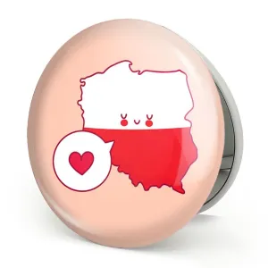 آینه تاشو پرچم لهستان