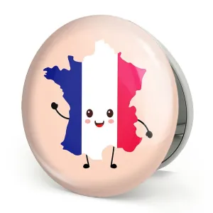 آینه تاشو پرچم فرانسه