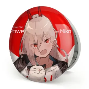 آینه تاشو پاور انیمه مرد اره ای Chainsaw Man