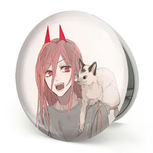 آینه تاشو پاور انیمه مرد اره ای Chainsaw Man