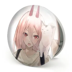 آینه تاشو پاور انیمه مرد اره ای Chainsaw Man