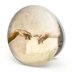 آینه تاشو آفرینش آدم اثر میکل آنژ