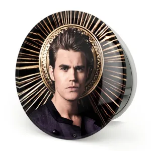 آینه تاشو استفان سالواتوره خاطرات یک خون آشام  The Vampire Diaries