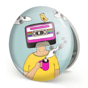 آینه تاشو موزیک