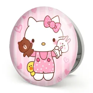 آینه تاشو هلو کیتی Hello Kitty