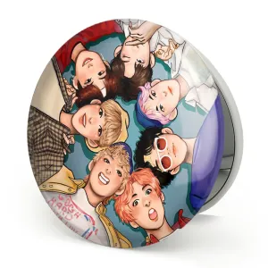 آینه تاشو گروه بی تی اس BTS