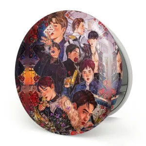 آینه تاشو گروه موسیقی اکسو EXO