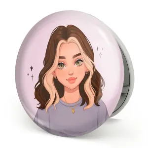 آینه تاشو دخترانه