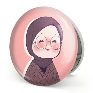 آینه تاشو دخترانه فانتزی