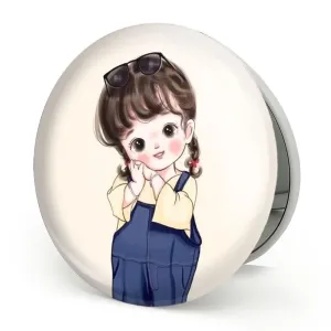 آینه تاشو دخترانه فانتزی