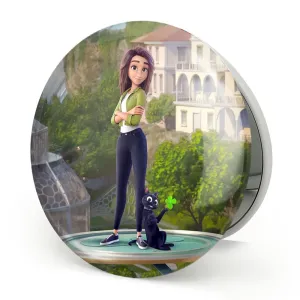 آینه تاشو انیمیشن شانس لاک Luck