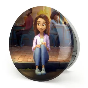 آینه تاشو انیمیشن شانس لاک Luck