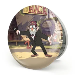 آینه تاشو عمو استن انیمیشن آبشار جاذبه Gravity Falls
