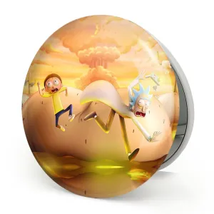 آینه تاشو انیمیشن ریک و مورتی Rick and Mort