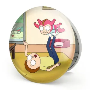 آینه تاشو انیمیشن ریک و مورتی Rick and Mort