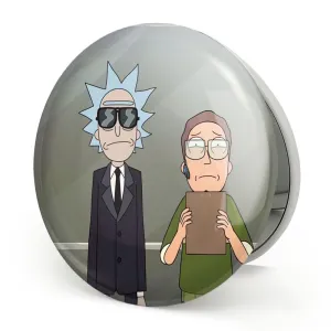 آینه تاشو انیمیشن ریک و مورتی Rick and Mort