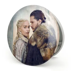 آینه تاشو دنریس تارگرین و جان اسنو گیم اف ترونز Game of Thrones