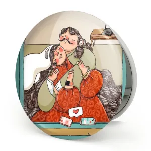 آینه تاشو عاشقانه