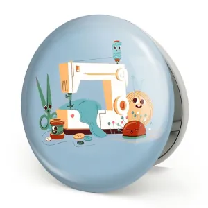 آینه تاشو چرخ خیاطی