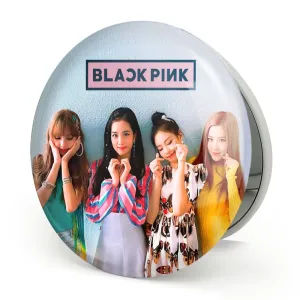 آینه تاشو گروه بلک پینک Black Pink