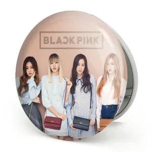 آینه تاشو گروه بلک پینک Black Pink