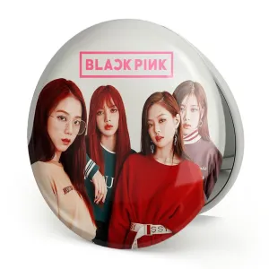 آینه تاشو گروه بلک پینک Black Pink