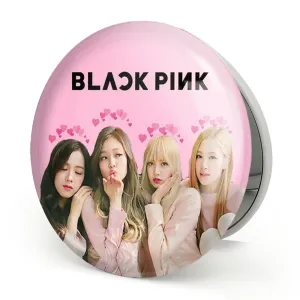 آینه تاشو گروه بلک پینک Black Pink