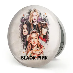 آینه تاشو گروه بلک پینک Black Pink