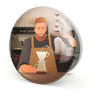 آینه تاشو باریستا کافه چی