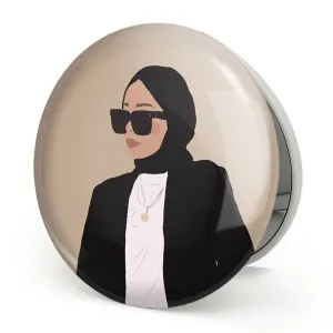 آینه تاشو مینیمال باحجاب