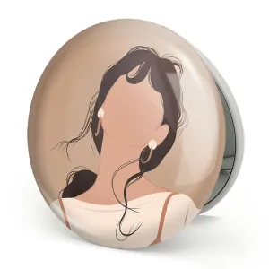 آینه تاشو مینیمال دخترانه