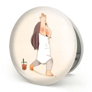 آینه تاشو دختر ورزشی