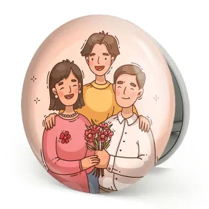 آینه تاشو خانواده شاد