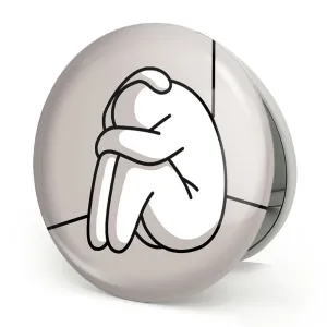 آینه تاشو تنبل خسته