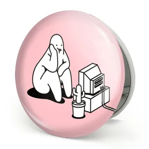 آینه تاشو تنبل خسته