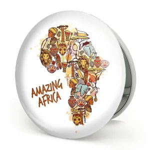 آینه تاشو آفریقا Africa
